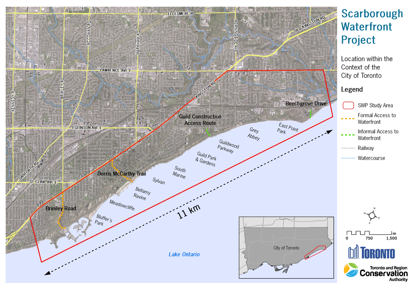 Project Area Map (within Context of City of Toronto)